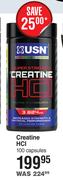 USN Creatine HCI-100 Capsules