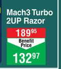 Gillette Mach 3 Turbo 2Up Razor