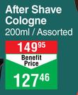 Nish Man After Shave Colonge Assorted-200ml