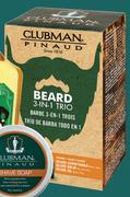 Clubman Pinaud Beard 3 In 1 Trio