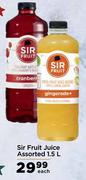 Sir Fruit Juice Assorted-1.5L Each