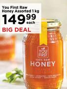 bYou First Raw Honey Assorted-1Kg Each