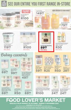 Food Lover's Market KwaZulu-Natal : Live Fresh, Live Well (30 October - 05 November 2023), page 12