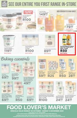 Food Lover's Market KwaZulu-Natal : Live Fresh, Live Well (30 October - 05 November 2023), page 12