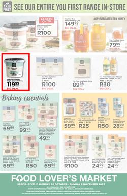 Food Lover's Market KwaZulu-Natal : Live Fresh, Live Well (30 October - 05 November 2023), page 12