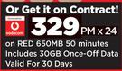 MI Redmi 13-On Red 650MB
