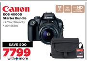 Canon EOS 4000D Starter Bundle