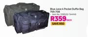 Blue Juice 4 Pocket Duffle Bag 709-70B-Each