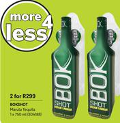 Bokshot Marula Tequila-For 2 x 750ml