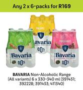 Bavaria Non-Alcoholic Range (All variants)-For 2 x 6 x 330/340ml
