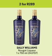 Sally Williams Noughat Liqueur-For 2 x 750ml