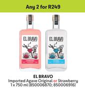 El Bravo Imported Agave (Original Or Strawberry)-For Any 2 x 750ml
