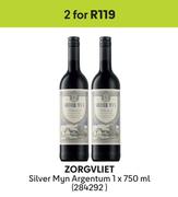 Zorgvliet Silver Mun Argentum-For 2 x 750ml