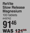 Revite Slow Release Magnesium 100 Tablets