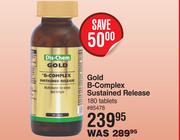 Dis-Chem B-Complex Sustained Release 180 Tablets