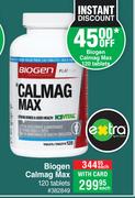 Biogen Calmag Max 120 Tablets-Each
