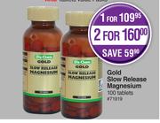 Dis-Chem Gold Slow Release Magnesium 100 Tablets-For 1