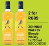 Johnnie Walker Blonde Whisky-For 2 x 750ml