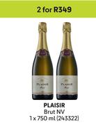 Plaisir Brut NV-For 2 x 750ml