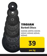 Trojan Barbell Discs-Per Kg
