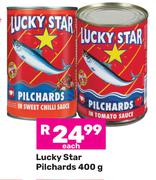Lucky Star Pilchards-400g Each