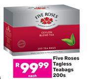 Five Roses Tagless Teabags-200s Each