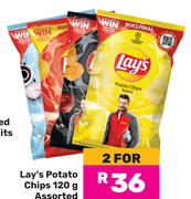 Lay's Potato Chips Assorted-For 2 x 120g