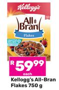 Kellogg's All Bran Flakes-750g Each