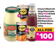 Crosse & Blackwell Tangy Mayonnaise-750g All For