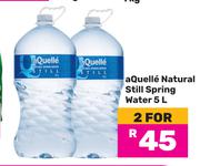 Aquelle Natural Still Spring Water-For 2 x 5L