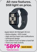 Apple Watch SE Midnight 40MM