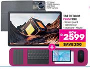 Tab 70 Tablet Plus Free Screen Guard, Tablet Cover, Keyboard & Mouse