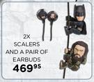 2 X Scalers And A Pair Of Earbuds