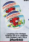 Laughing Cow Wedges Original 120g Or Laughing Cow Wedges Light 120g-For 2