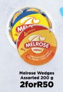 Melrose Wedges Assorted-For 2 x 200g