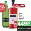 Martell VS Cognac 750ml And Appletiser 1.25Ltr-For Both