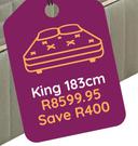 Sealy Phuket King 183cm Base Set