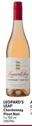Leopard's Leap Chardonnay Pinot Noir-750ml Each