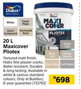Dulux 20Ltr Maxicover Pliotex