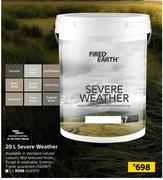 Fired Earth 5Ltr Severe Weather