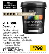 Fired Earth 20Ltr Four Seasons