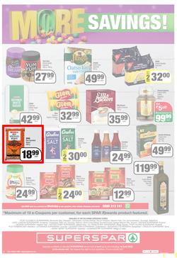 SUPERSPAR EASTERN CAPE : Get More Easter Savings (05 April - 18 April 2022) | Valid In Bluewater Bay, Despatch, Gelvandale, Hunters Retreat, Mount Pleasant, Newton Park, Our, Sunridge, page 12