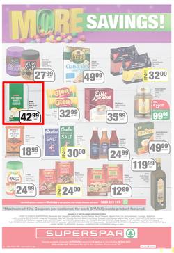 SUPERSPAR EASTERN CAPE : Get More Easter Savings (05 April - 18 April 2022) | Valid In Bluewater Bay, Despatch, Gelvandale, Hunters Retreat, Mount Pleasant, Newton Park, Our, Sunridge, page 12