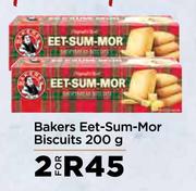 Bakers Eet-Sum-Mor Biscuits-For 2 x 200g
