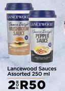 Lancewood Sauces Assorted-For 2 x 250ml