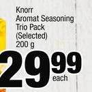Knorr Aromat Seasoning Trio Pack-200g Each
