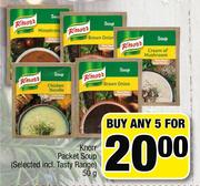 Knorr packet Soup(Selected Include Tasty Range)-5x50g