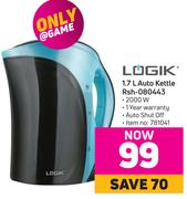 Logik 1.7 L Auto Kettle Rsh-080443