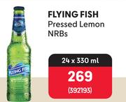 Flying Fish Pressed Lemon NRBs-24 x 330ml