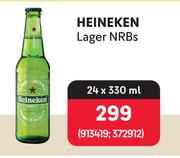 Heineken Lager NRBs-24 x 330ml